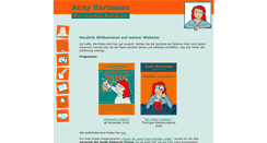 Desktop Screenshot of annyhartmann.de